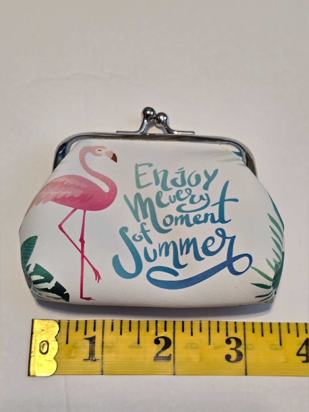 💞 ☠️🦩 Vibrant & Fun Kiss-Lock Coin Purse Trio! - Picture 3 of 4